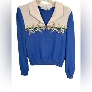 ST. JOHN COLLECTION Embroidered evening jacket